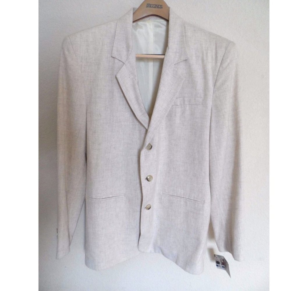 United Mens Suit Jacket Size: S Color - Natural